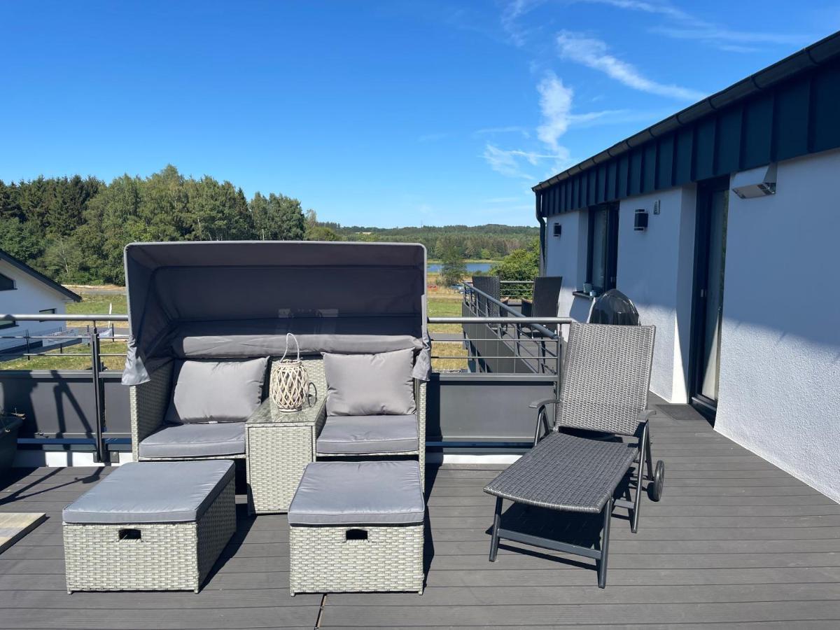 #Neu L Seeblick L Netflix L Boxspring L Nespresso L E-Tuer L Terrasse L 82M2 Ulmen Exterior foto